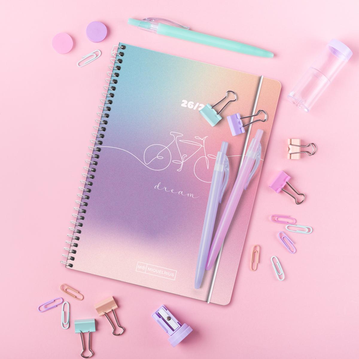 Agenda Escolar Activa Semana Vista Design Dream 2026-27 Miquelrius Multicolor-10