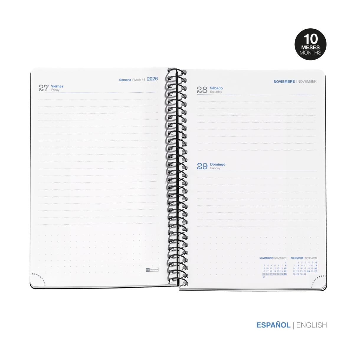 Agenda Escolar Activa Dia Página Design Freedom 2026-27 Miquelrius Multicolor-2