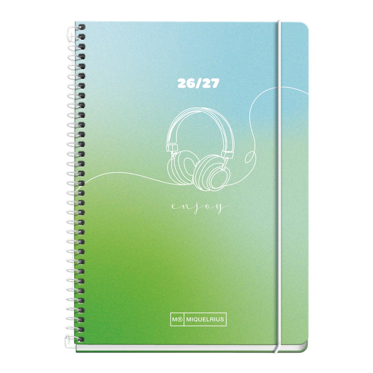 Imagem 0 de Agenda Escolar Activa Dia Página Design Enjoy 2026-27 Miquelrius