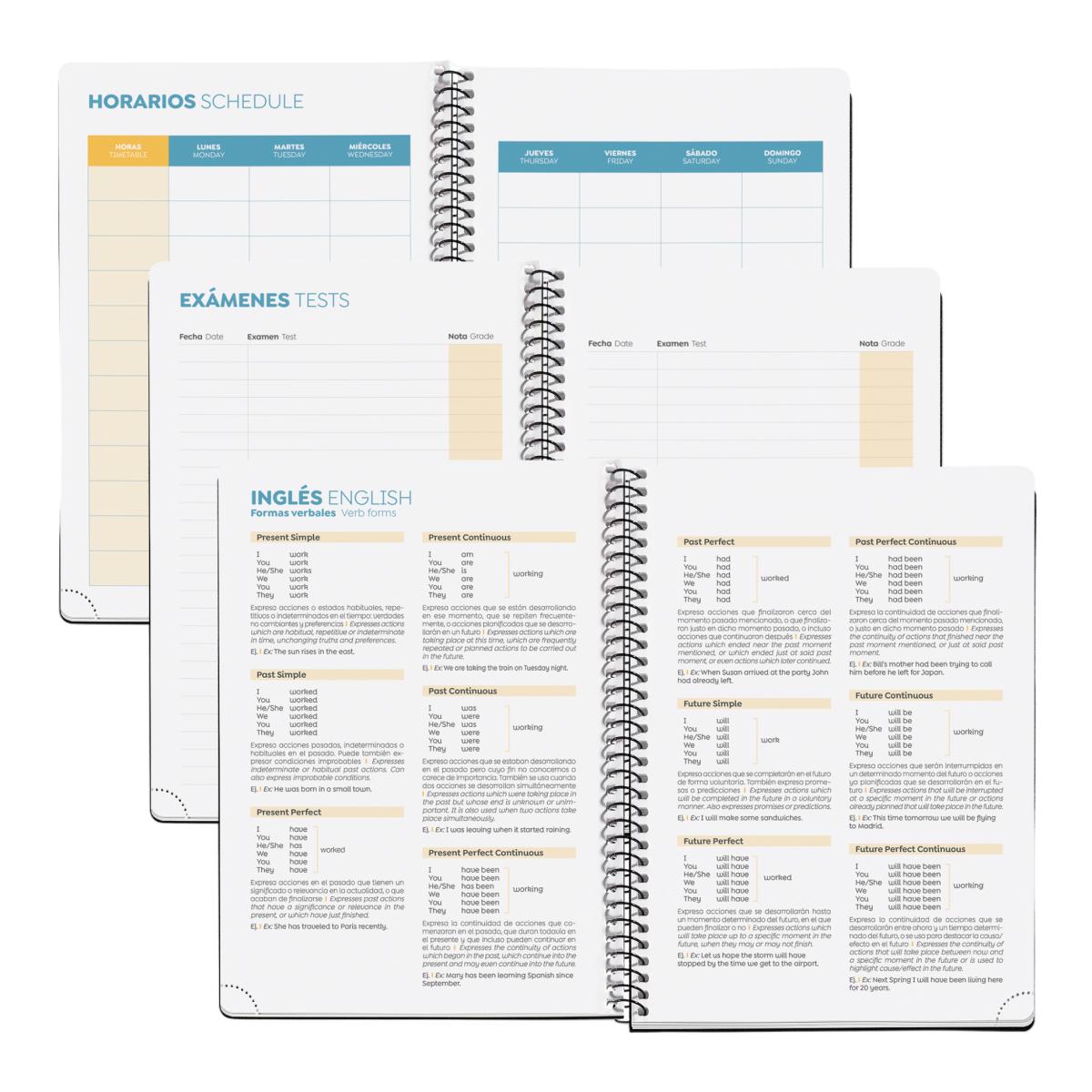Agenda Escolar Plus Dia Página Summery 2026-27 Miquelrius Multicolor-9