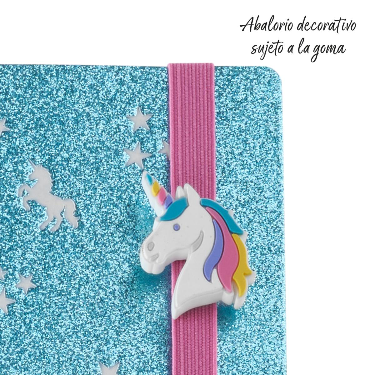 Agenda Escolar B2F Día Página Unicornio 2026-27 Miquelrius Azul-5