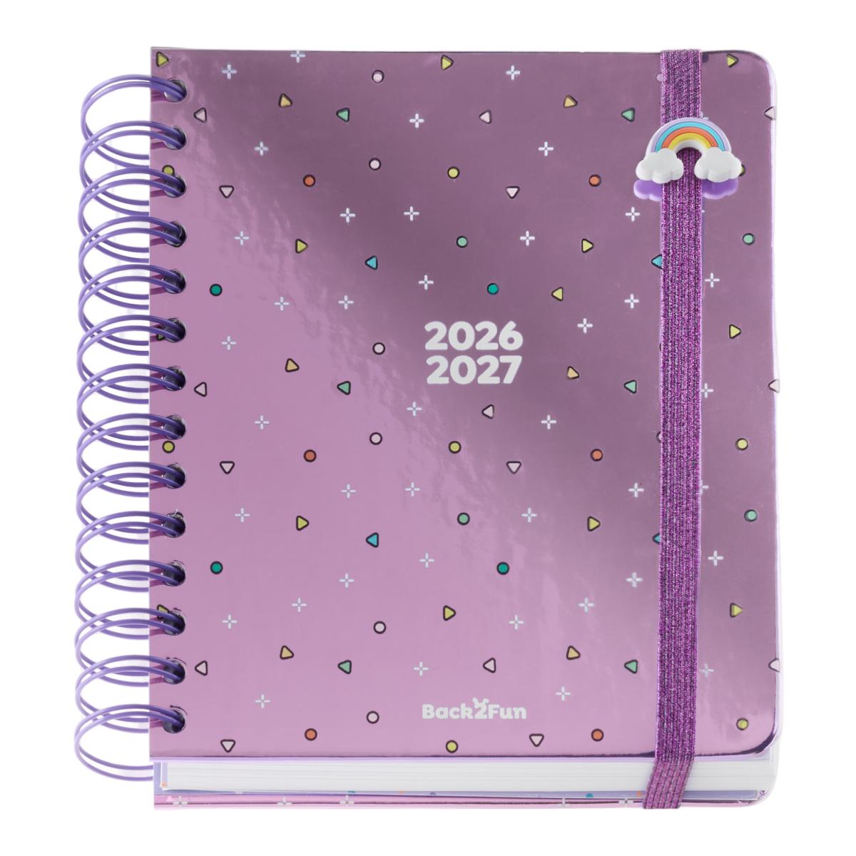 Imagem 0 de Agenda Escolar B2F Dia Página Arcoiris 2026-27 Miquelrius