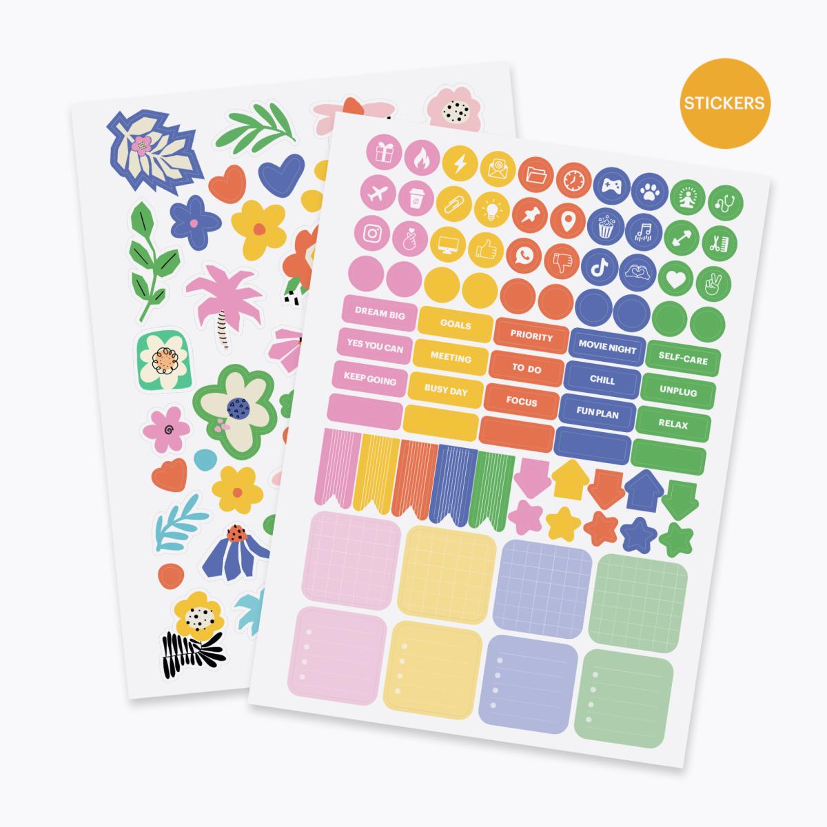 Agenda Escolar Plus Wire-O Semana Vista Blue Garden Hutter 2026-27 Miquelrius Multicolor-3