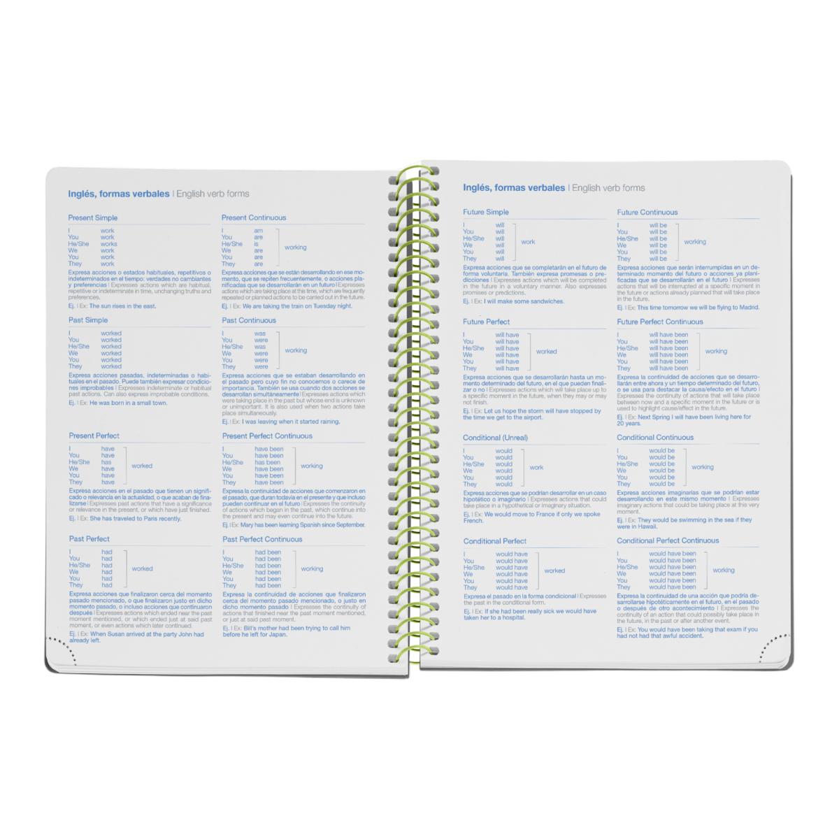Agenda Escolar Plus Semana Vista Duo Green-Lime 2026-27 Miquelrius Multicolor-4