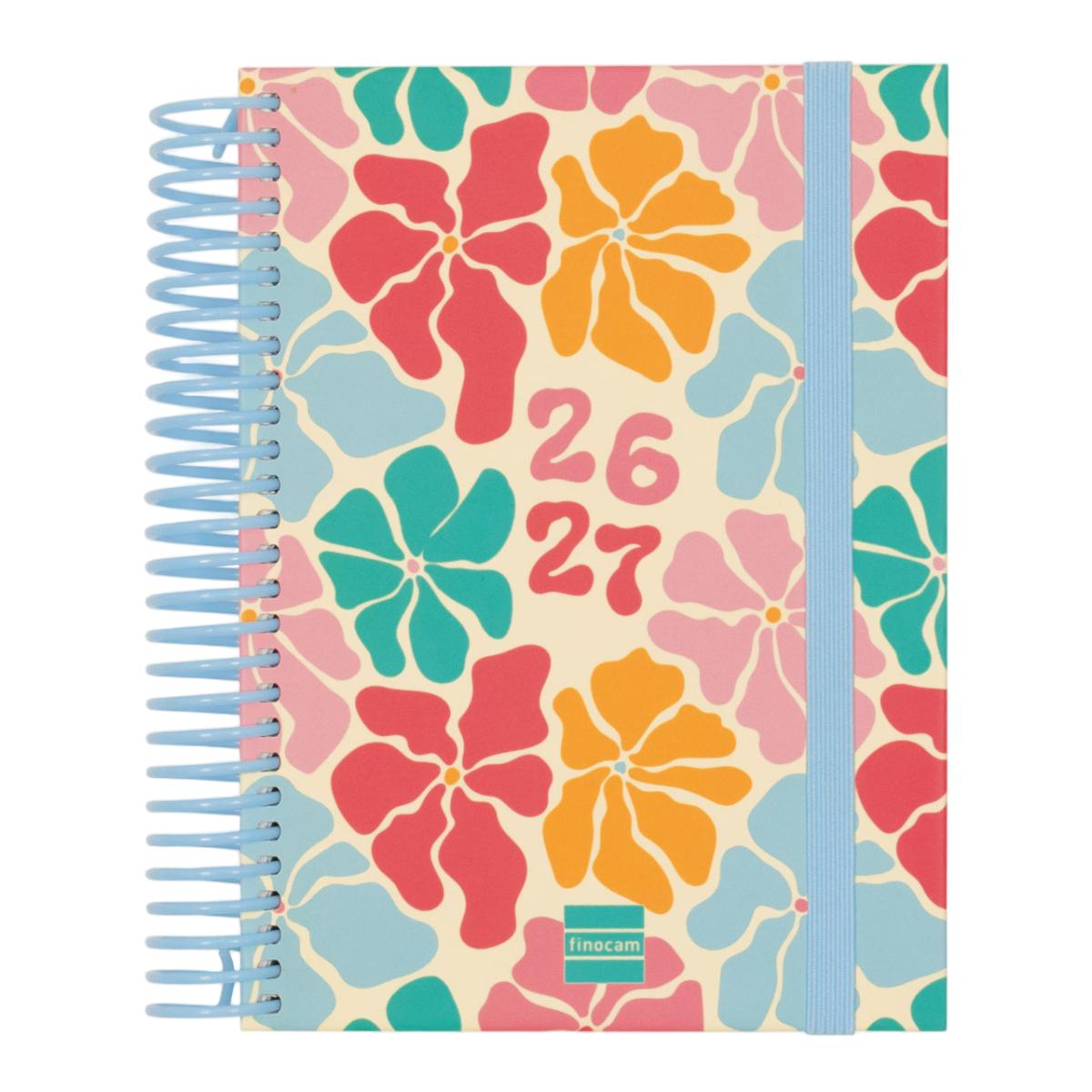 Imagen 0 de Agenda curso 2026-2027 Diva 8º-120x164 mm 1 día página Spring Finocam multilingüe