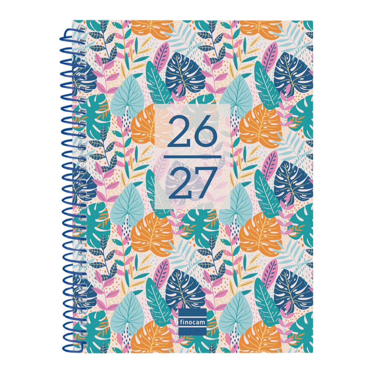 Imagem 0 de Agenda Curso 2026-2027 Gamma 8º-120x164 mm Vista Semanal Horizontal Tropical Portugués Multilingüe