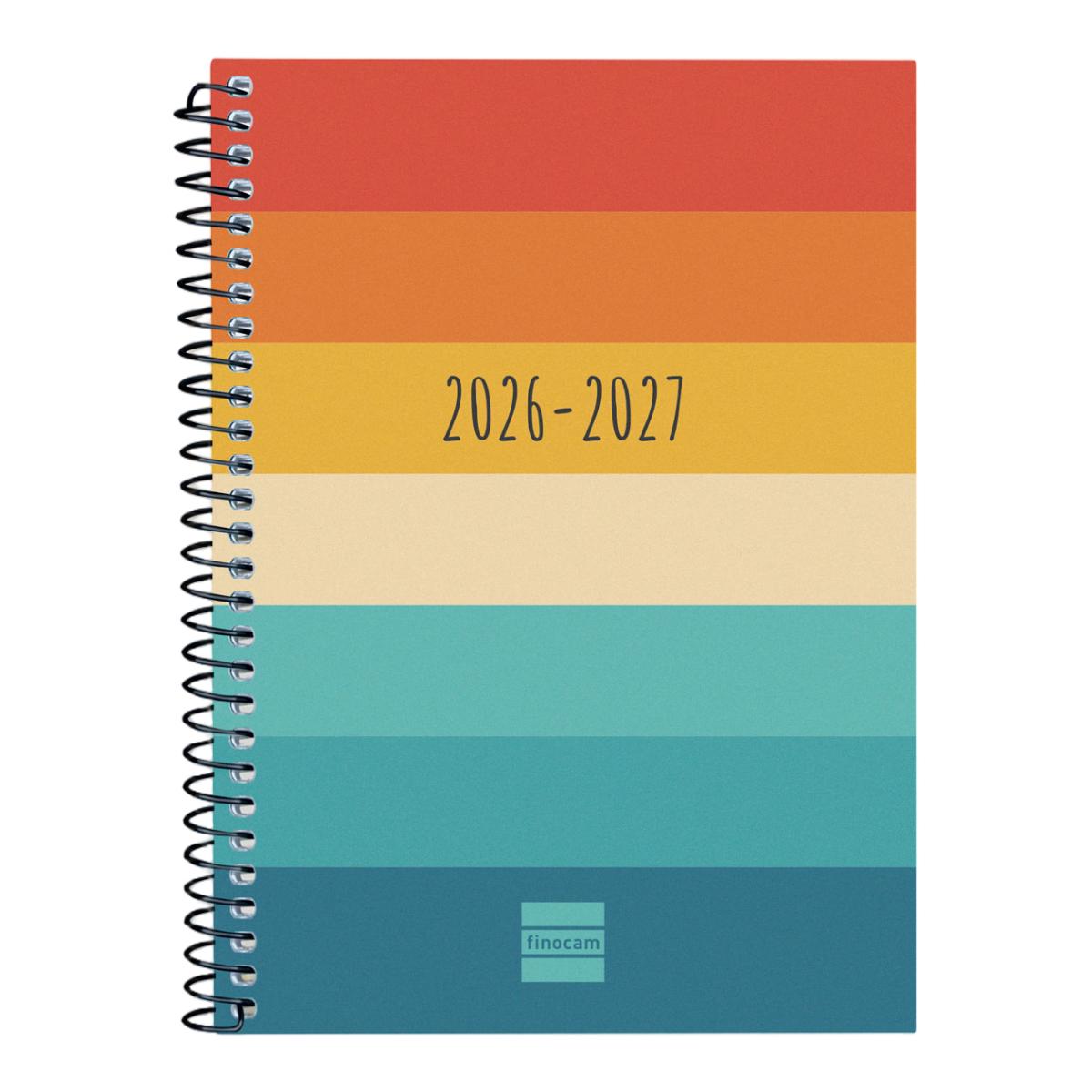 Imagem 0 de Agenda Curso 2026-2027 Gamma 8º-120x164 mm Vista Semanal Horizontal Colors Portugués Multilingüe