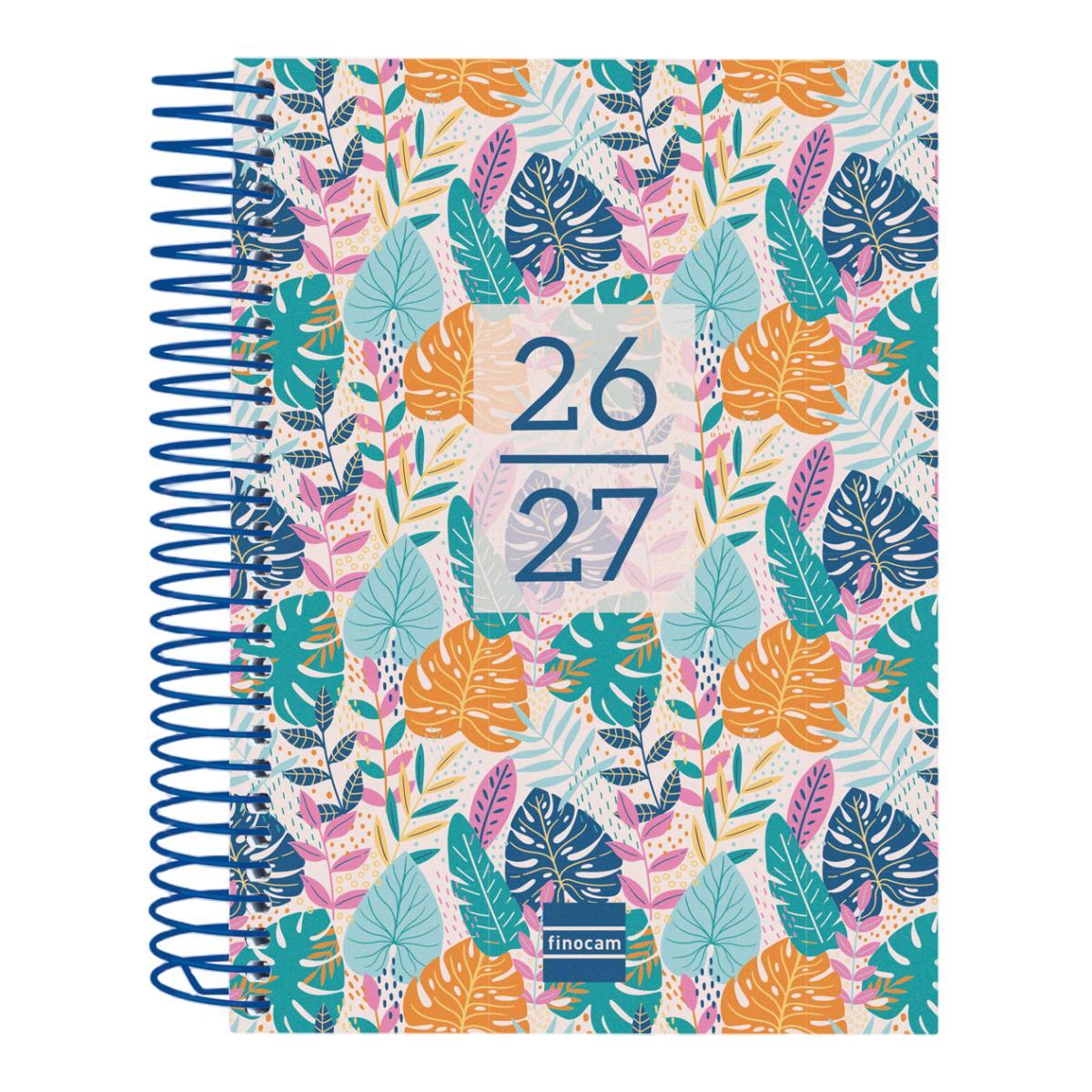 Imagem 0 de Agenda Curso 2026-2027 Gamma 8º-120x164 mm 1 Día por Página Tropical Portugués Multilingüe