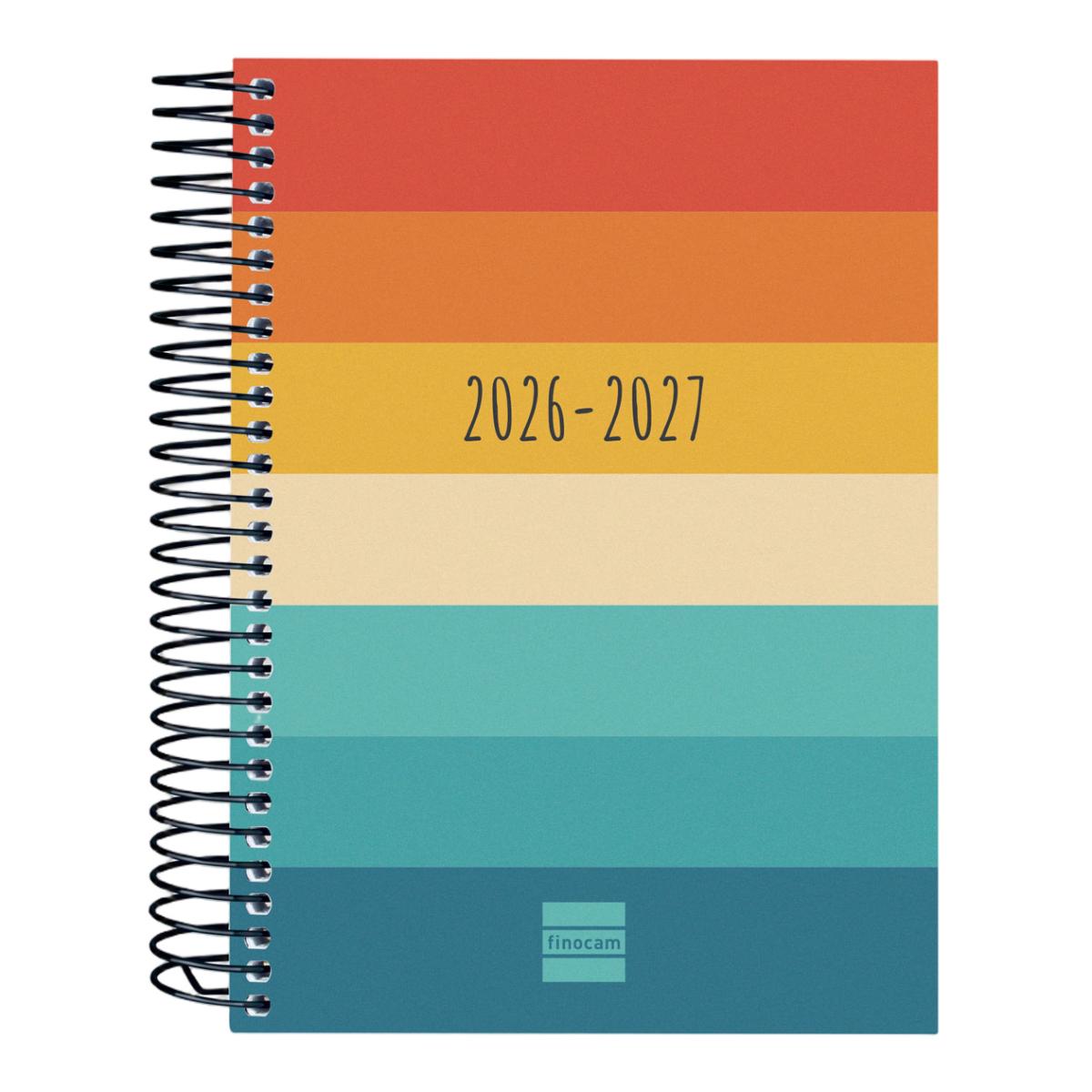 Imagem 0 de Agenda Curso 2026-2027 Gamma 8º-120x164 mm 1 Dia por Página Colors Portugués Multilingüe
