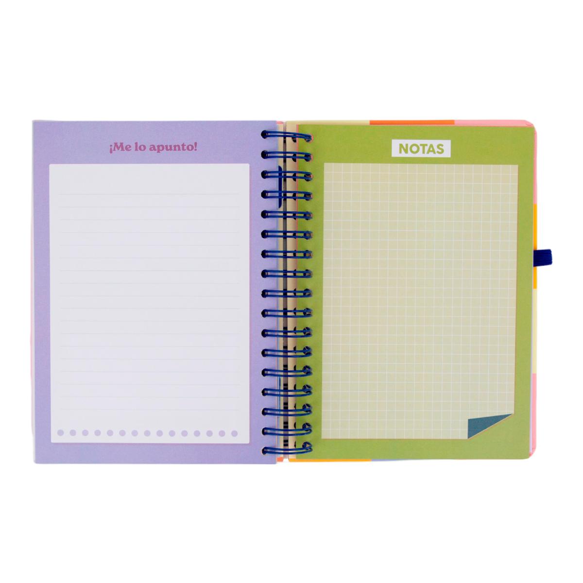 Agenda Escolar Mr. Wonderful 2026 2027 vista diaria. La pausa perfecta 10