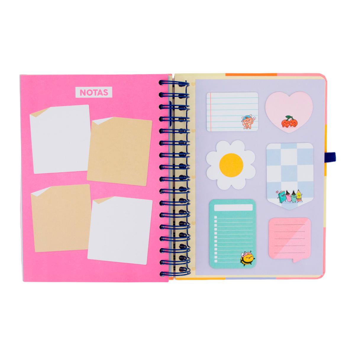 Agenda Escolar Mr. Wonderful 2026 2027 vista diaria. La pausa perfecta 11