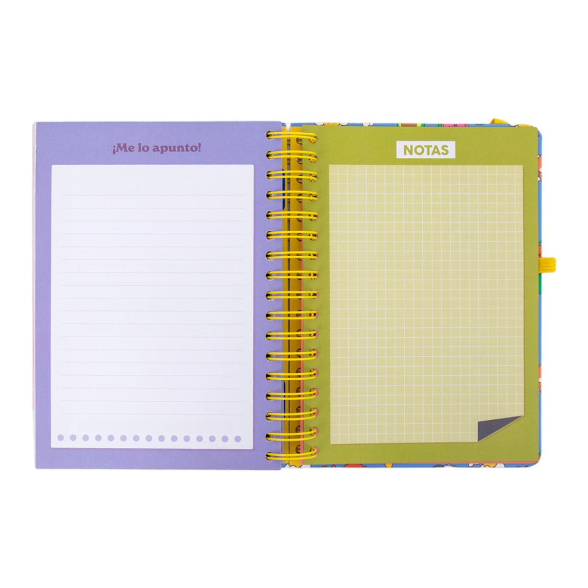 Agenda Escolar Mr. Wonderful 2026 2027 vista diaria. En mi mundo 10