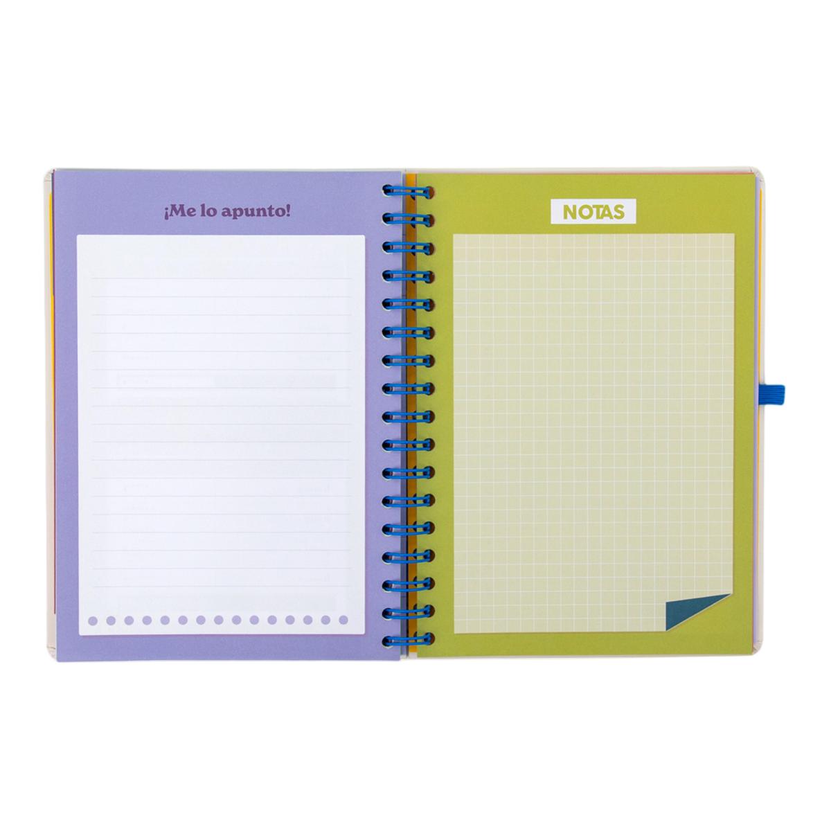 Agenda Escolar Mr. Wonderful 2026 2027 vista semanal. Ready 10