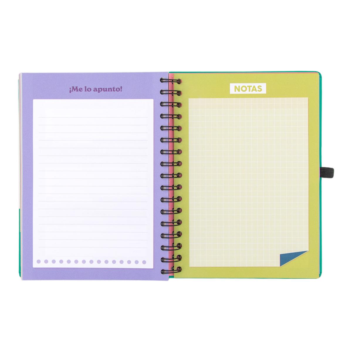 Agenda Escolar Mr. Wonderful 2026 2027, 18 meses, vista semanal. Sueña fuerte, vive libre 10