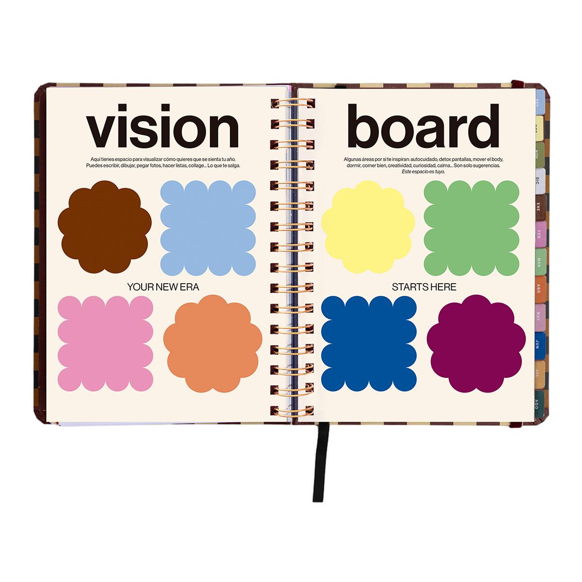 Agenda Escolar 11 Meses 2026-2027 168x220 mm Vista Semanal Universo UO Espanhol - Preto Multicolor-8