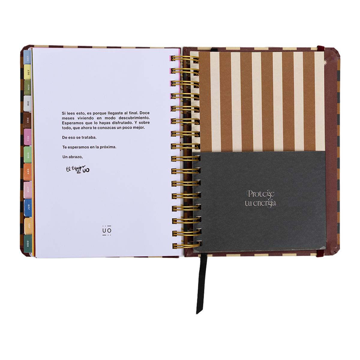 Agenda Escolar 11 Meses 2026-2027 168x220 mm Vista Semanal Universo UO Espanhol - Preto Multicolor-19
