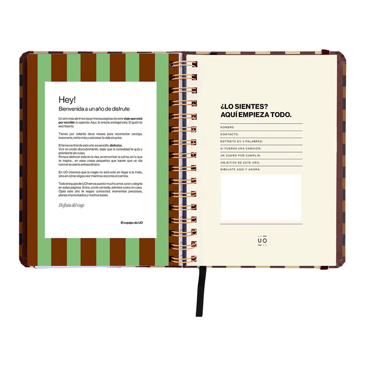 Agenda Escolar 11 Meses 2026-2027 168x220 mm 1 Dia por Página Universo UO Espanhol Multicolor-3