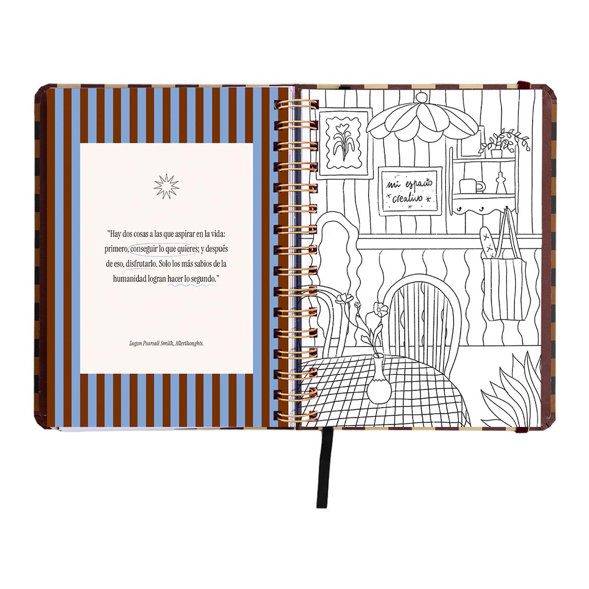 Agenda Escolar 11 Meses 2026-2027 168x220 mm 1 Dia por Página Universo UO Espanhol Multicolor-14