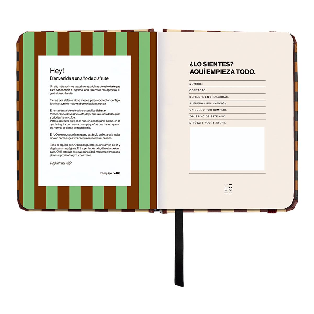 Agenda Escolar 11 Meses 2026-2027 128x154 mm Mini Vista Semanal Universo UO Espanhol Multicolor-4