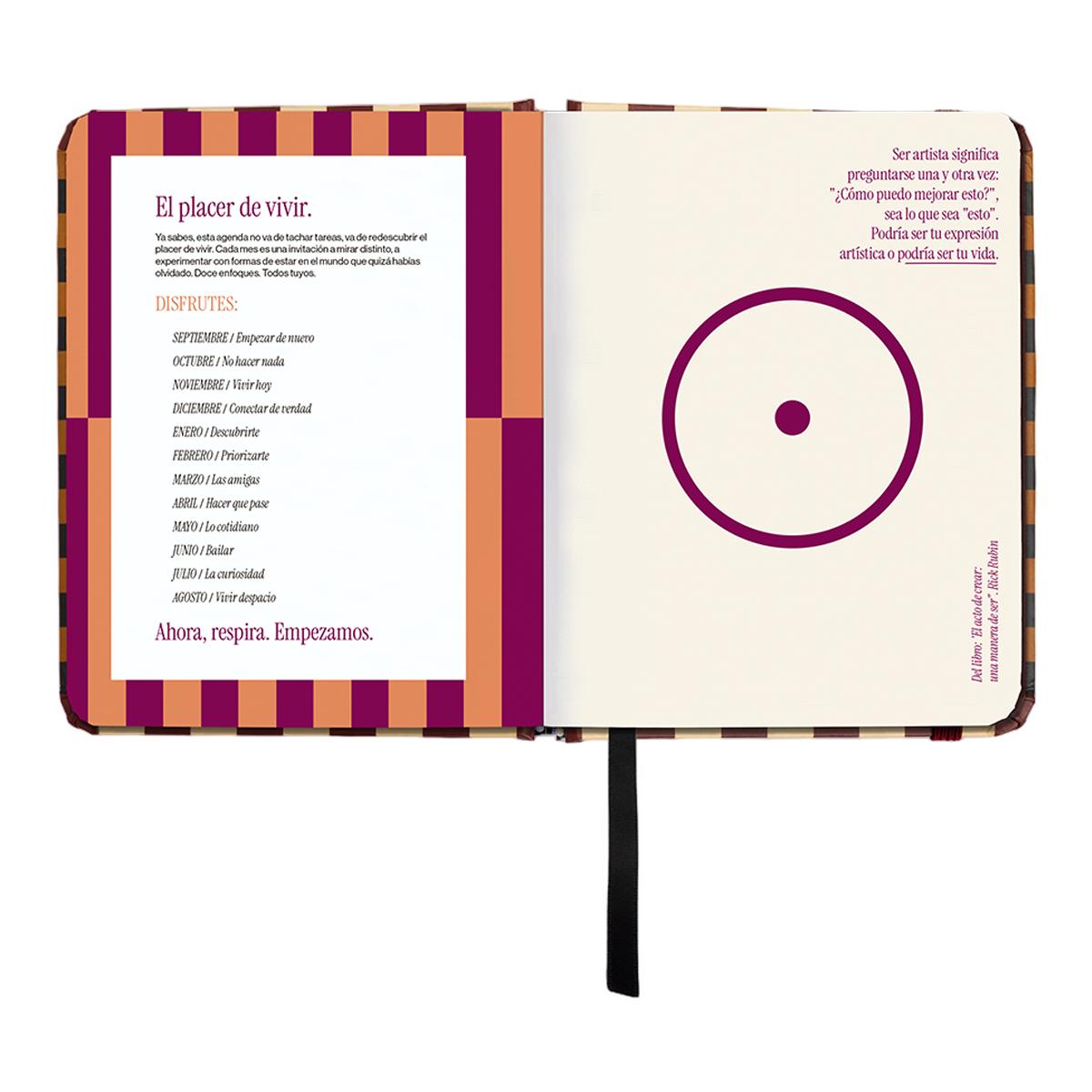 Agenda Escolar 11 Meses 2026-2027 128x154 mm Mini Vista Semanal Universo UO Espanhol Multicolor-11