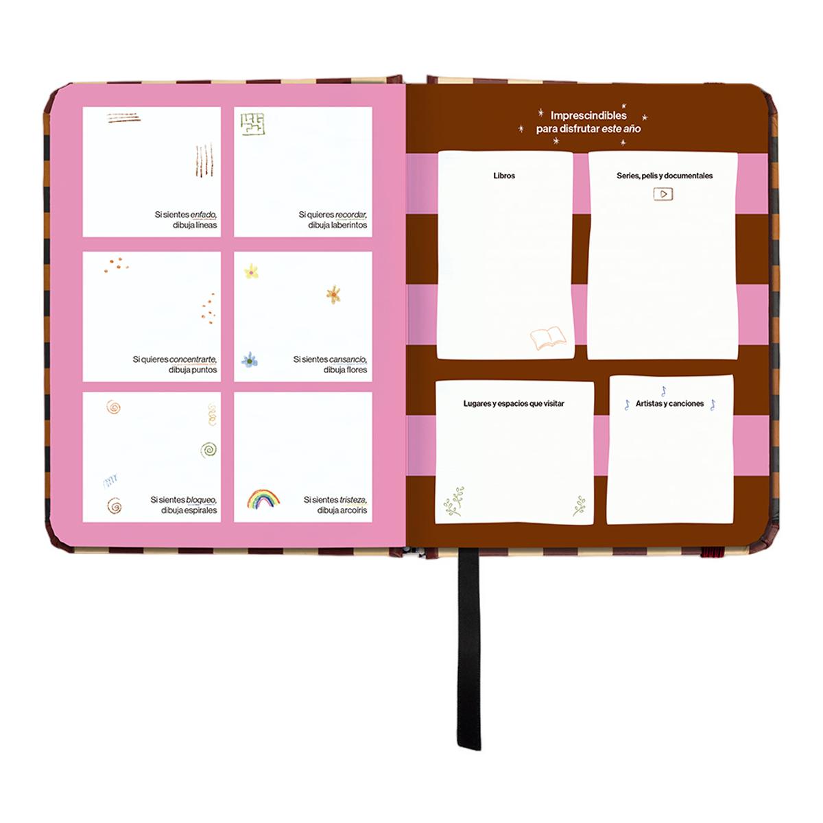 Agenda Escolar 11 Meses 2026-2027 128x154 mm Mini Vista Semanal Universo UO Espanhol Multicolor-17
