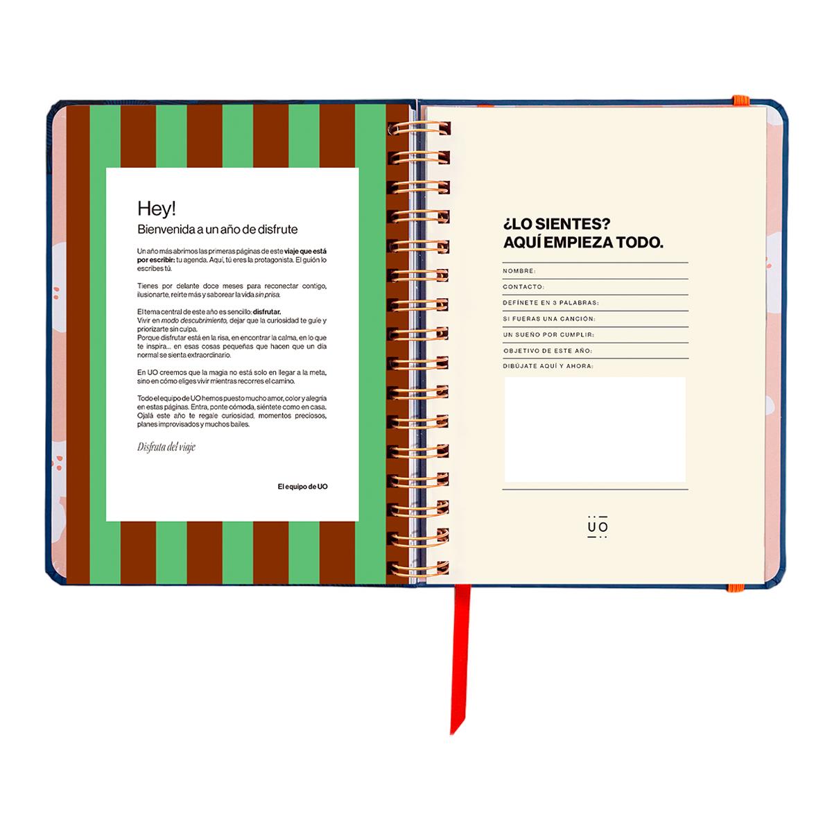 Agenda Escolar 11 Meses 2026-2027 168x220 mm 1 Dia por Página Kyoto UO Espanhol Multicolor-3