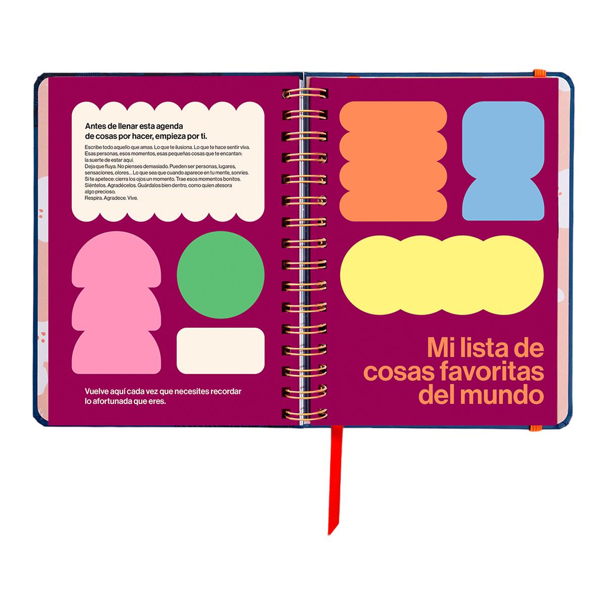 Agenda Escolar 11 Meses 2026-2027 168x220 mm 1 Dia por Página Kyoto UO Espanhol Multicolor-9