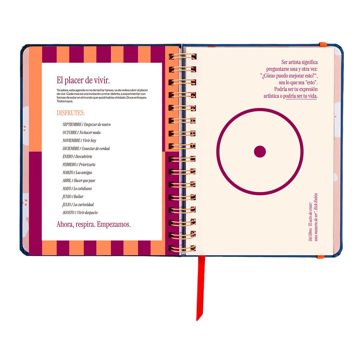 Agenda Escolar 11 Meses 2026-2027 168x220 mm 1 Dia por Página Kyoto UO Espanhol Multicolor-10