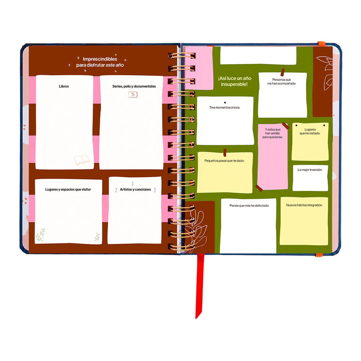 Agenda Escolar 11 Meses 2026-2027 168x220 mm 1 Dia por Página Kyoto UO Espanhol Multicolor-16