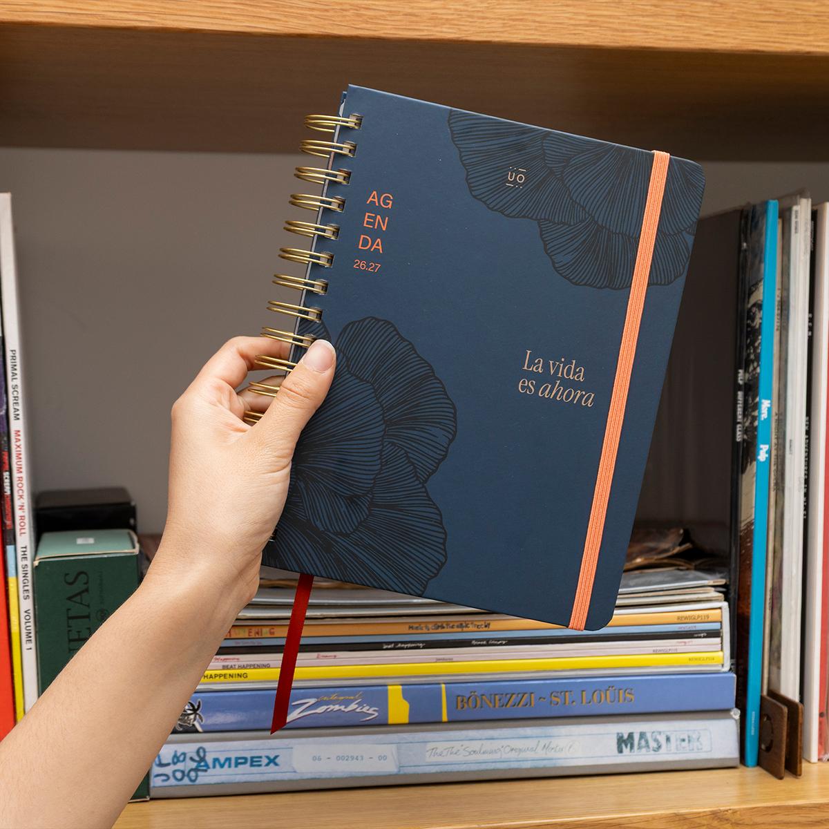 Agenda Escolar 11 Meses 2026-2027 168x220 mm 1 Dia por Página Kyoto UO Espanhol Multicolor-23