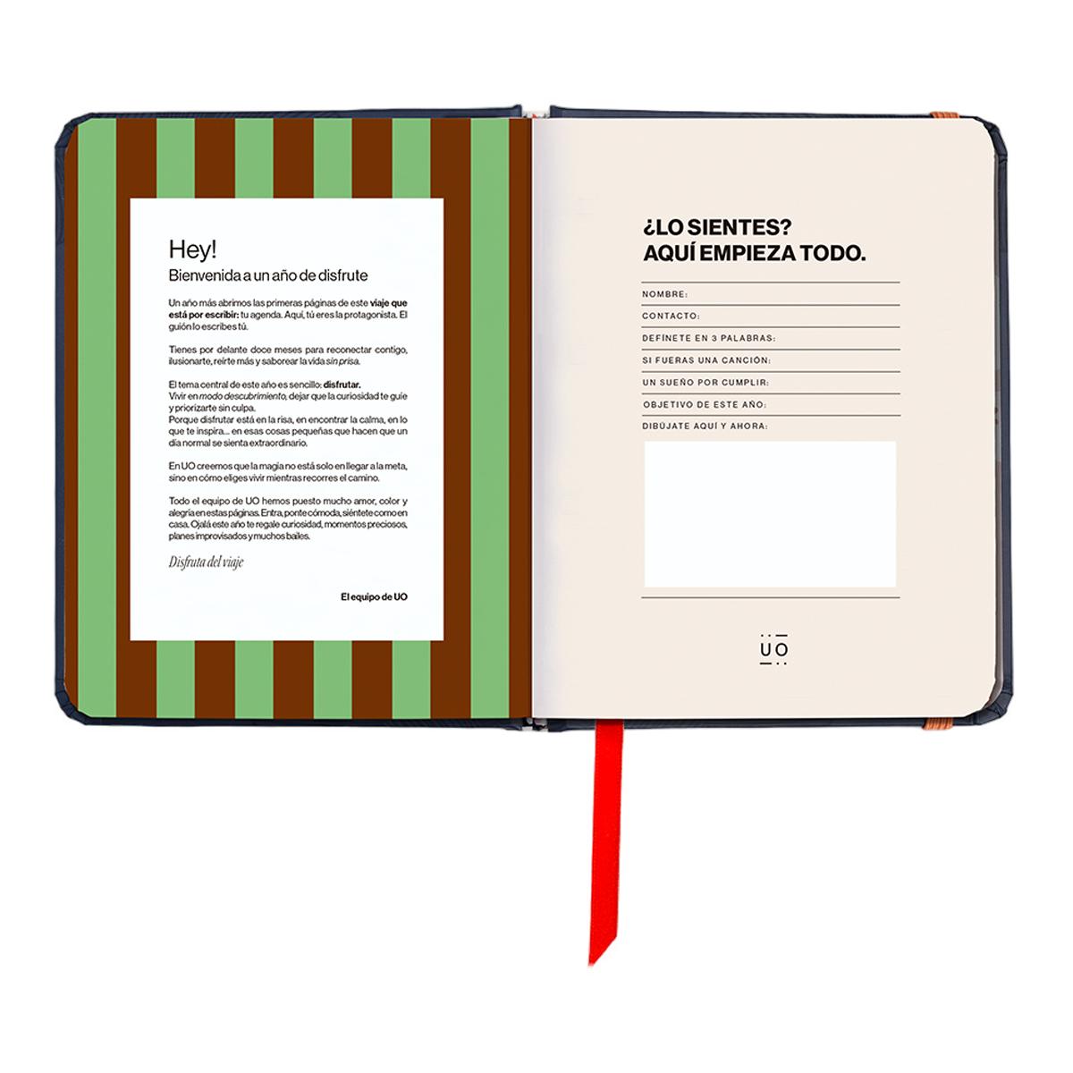 Agenda Escolar 11 Meses 2026-2027 128x154 mm Mini Vista Semana Kyoto UO Espanhol Multicolor-4