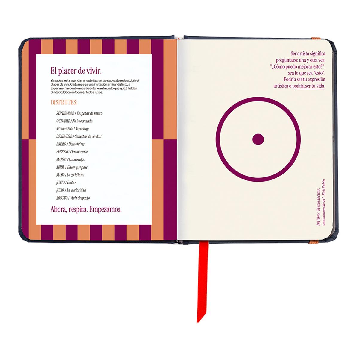 Agenda Escolar 11 Meses 2026-2027 128x154 mm Mini Vista Semana Kyoto UO Espanhol Multicolor-11