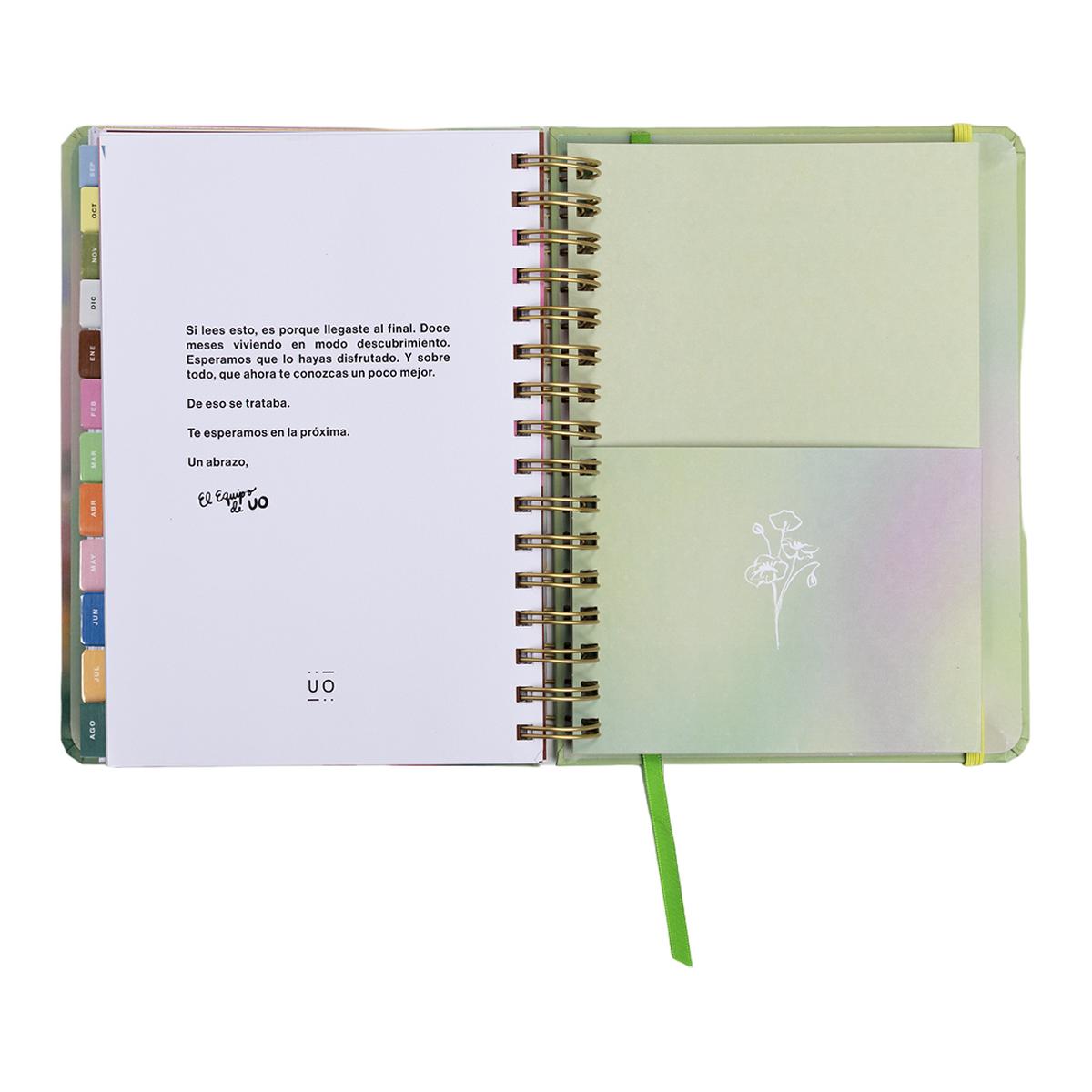 Agenda Escolar 11 Meses 2026-2027 168x220 mm Vista Semana Bloom UO Espanhol Multicolor-19