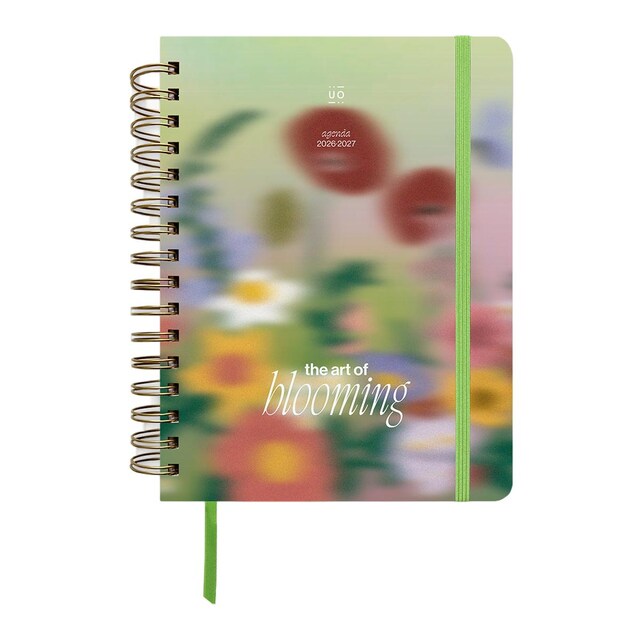 Agenda escolar 11 meses 2026-2027 168x220 mm 1 día por página Bloom UO español