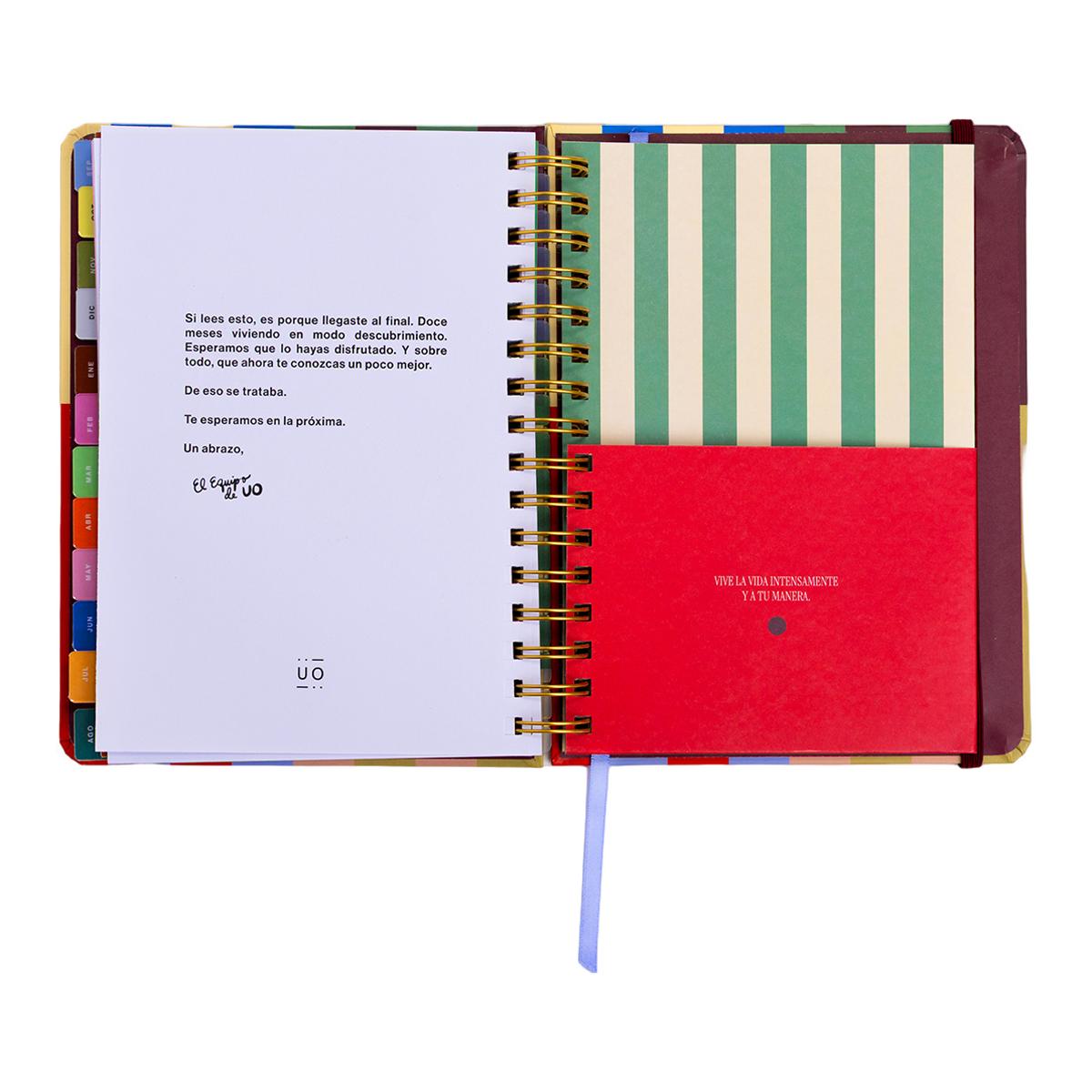Agenda Escolar 11 Meses 2026-2027 168x220 mm Vista Semanal Copenhague UO Espanhol Multicolor-19
