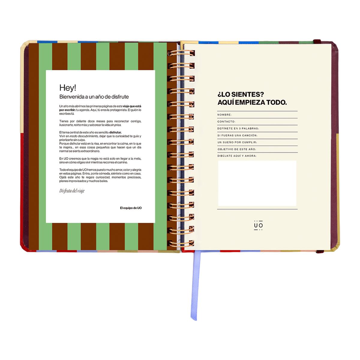 Agenda Escolar 11 Meses 2026-2027 168x220 mm 1 Dia por Página Copenhague UO Espanhol Multicolor-3