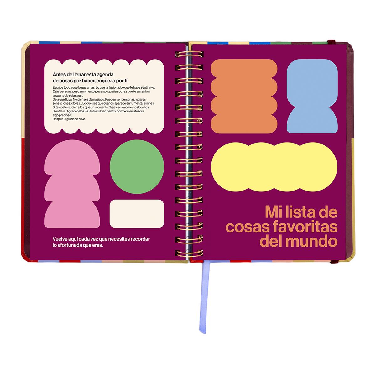 Agenda Escolar 11 Meses 2026-2027 168x220 mm 1 Dia por Página Copenhague UO Espanhol Multicolor-9