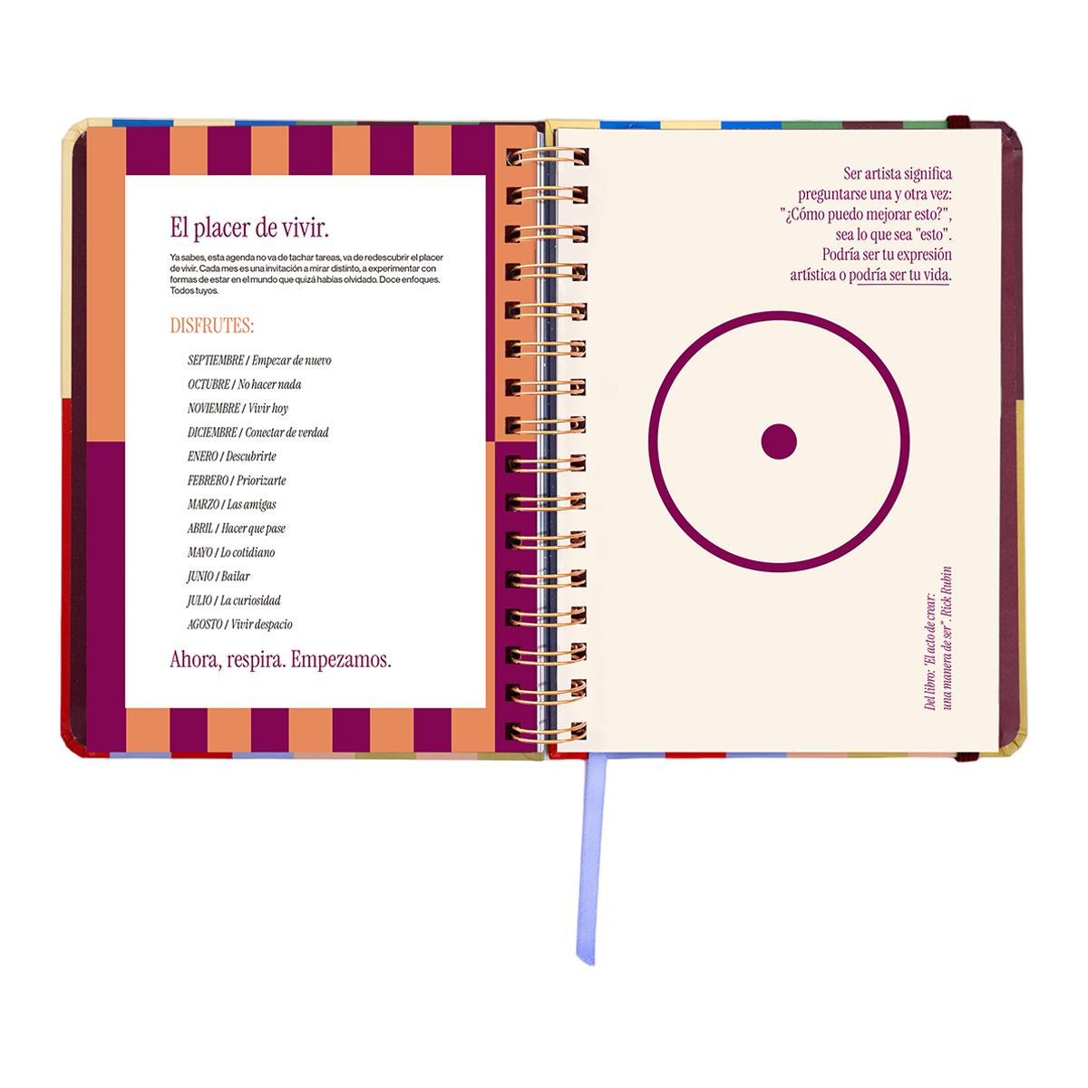 Agenda Escolar 11 Meses 2026-2027 168x220 mm 1 Dia por Página Copenhague UO Espanhol Multicolor-10