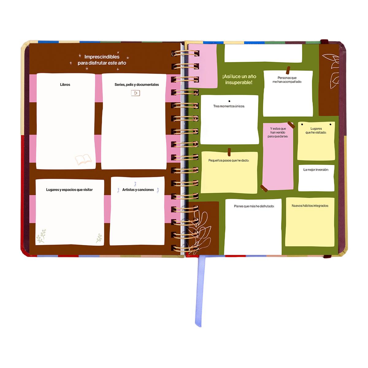 Agenda Escolar 11 Meses 2026-2027 168x220 mm 1 Dia por Página Copenhague UO Espanhol Multicolor-16