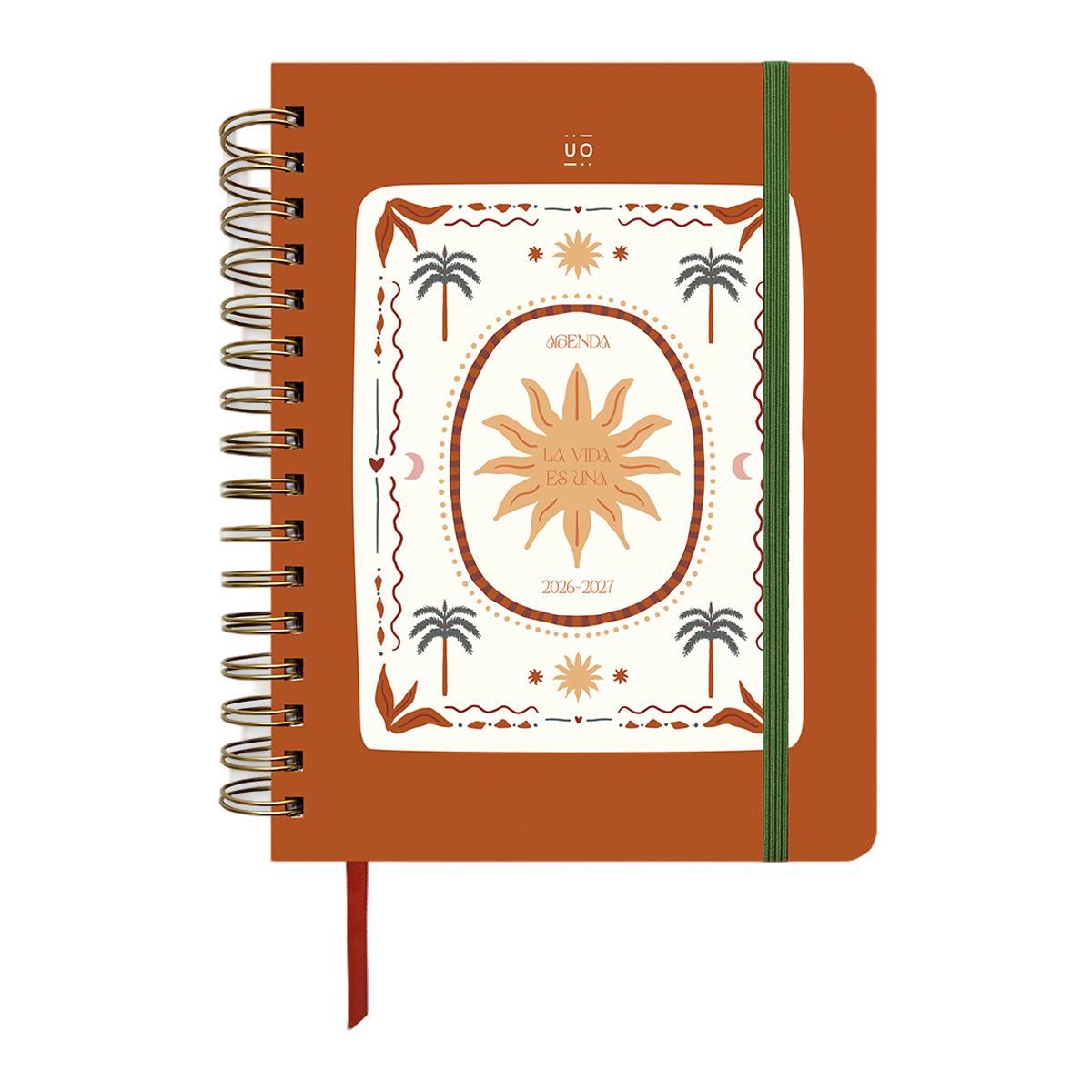 Imagem 0 de Agenda Escolar 11 Meses 2026-2027 168x220 mm 1 Dia por Página Sunset UO Espanhol