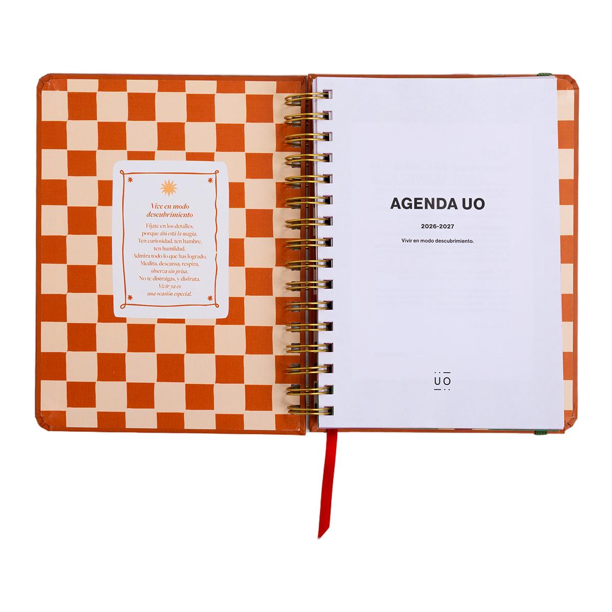 Agenda Escolar 11 Meses 2026-2027 168x220 mm 1 Dia por Página Sunset UO Espanhol Multicolor-2