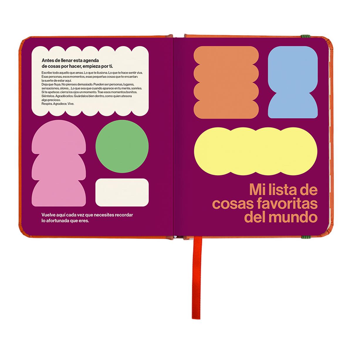 Agenda Escolar 11 Meses 2026-2027 128x154 mm Mini Vista Semanal Sunset UO Espanhol Multicolor-10