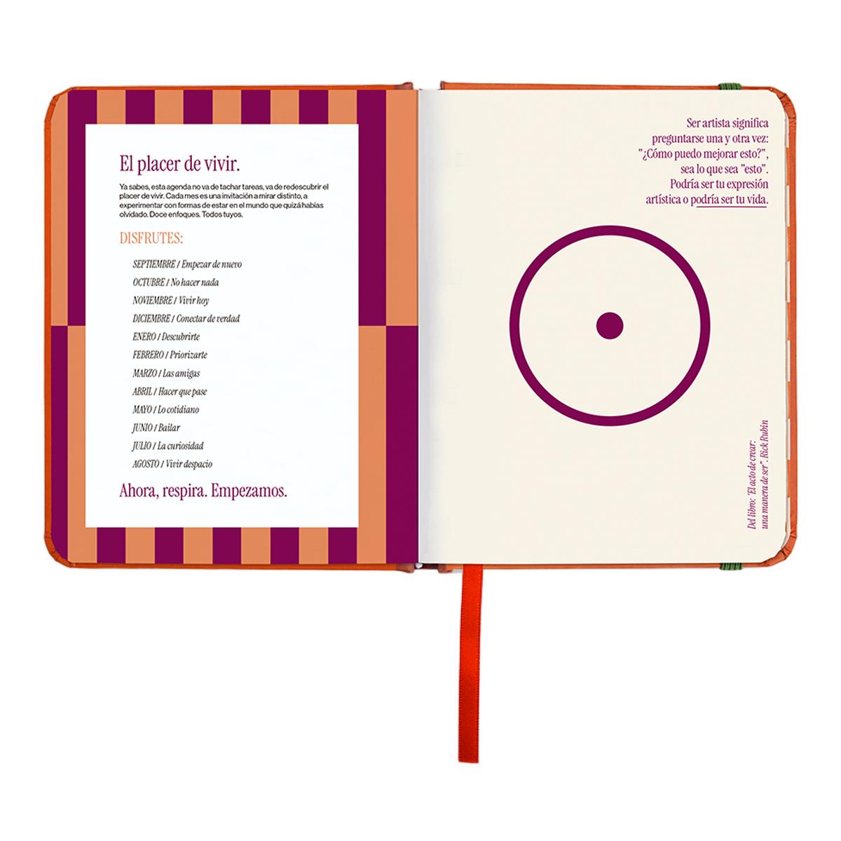 Agenda Escolar 11 Meses 2026-2027 128x154 mm Mini Vista Semanal Sunset UO Espanhol Multicolor-11