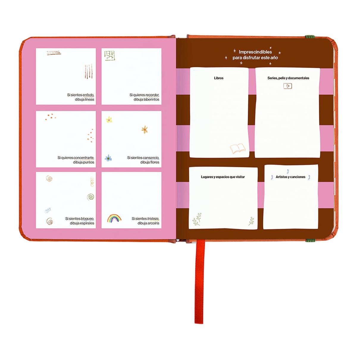 Agenda Escolar 11 Meses 2026-2027 128x154 mm Mini Vista Semanal Sunset UO Espanhol Multicolor-17