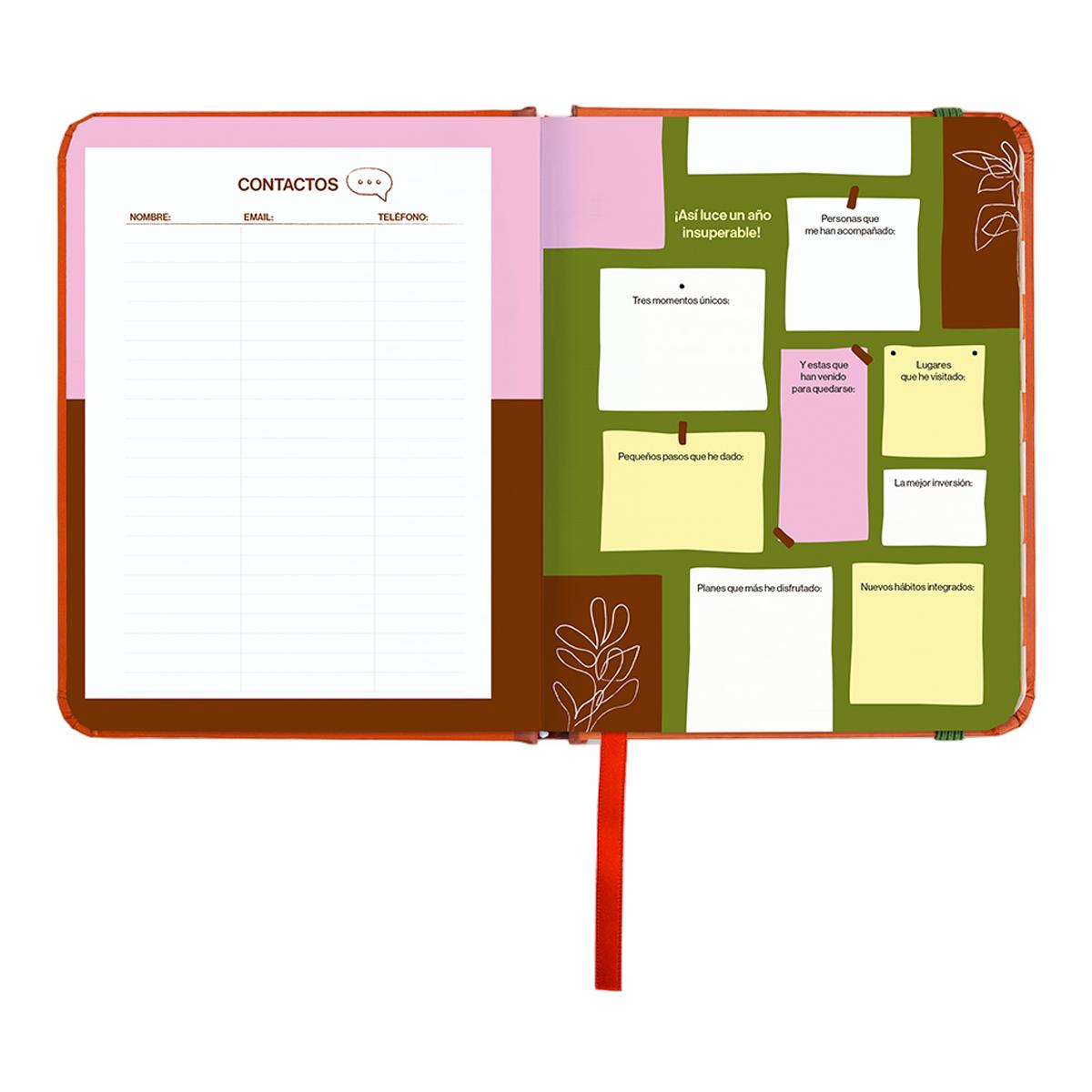 Agenda Escolar 11 Meses 2026-2027 128x154 mm Mini Vista Semanal Sunset UO Espanhol Multicolor-18