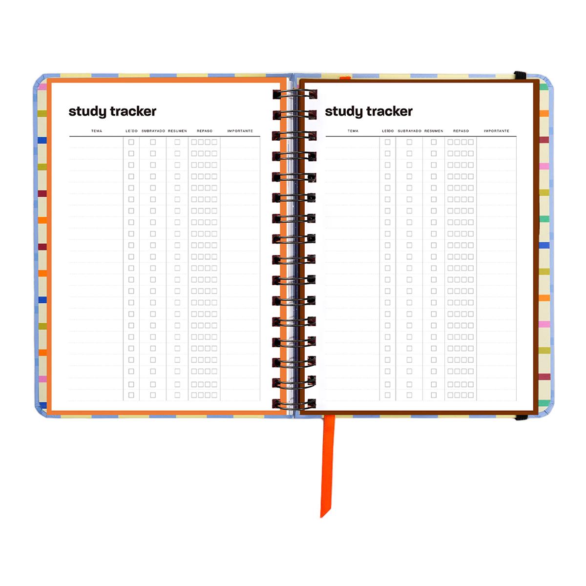 Agenda Escolar 11 Meses 2026-2027 168x220 mm 1 Dia por Página Opoagenda UO Espanhol Multicolor-5