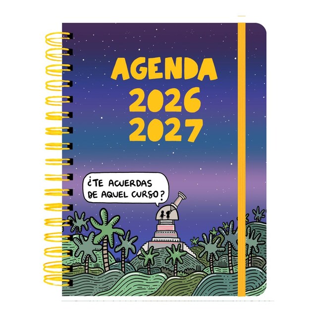 Agenda escolar 2026/2027 semana vista 72 kilos Tantanfan