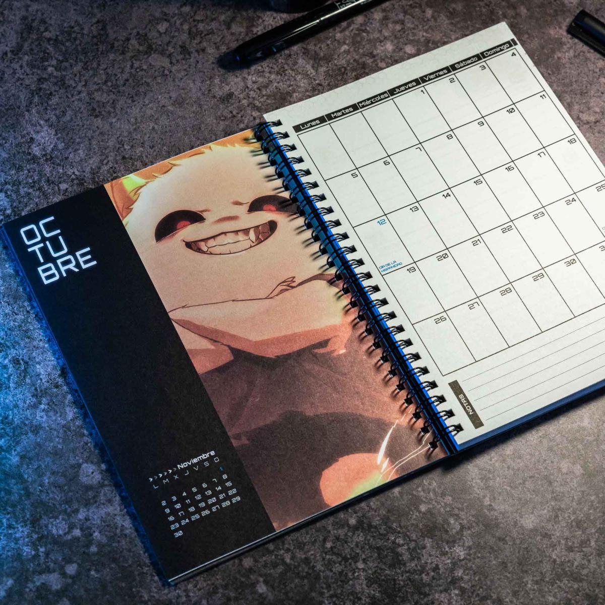 Agenda escolar 2026/2027 semana vista Omniscent Tantanfan Multicolor-7