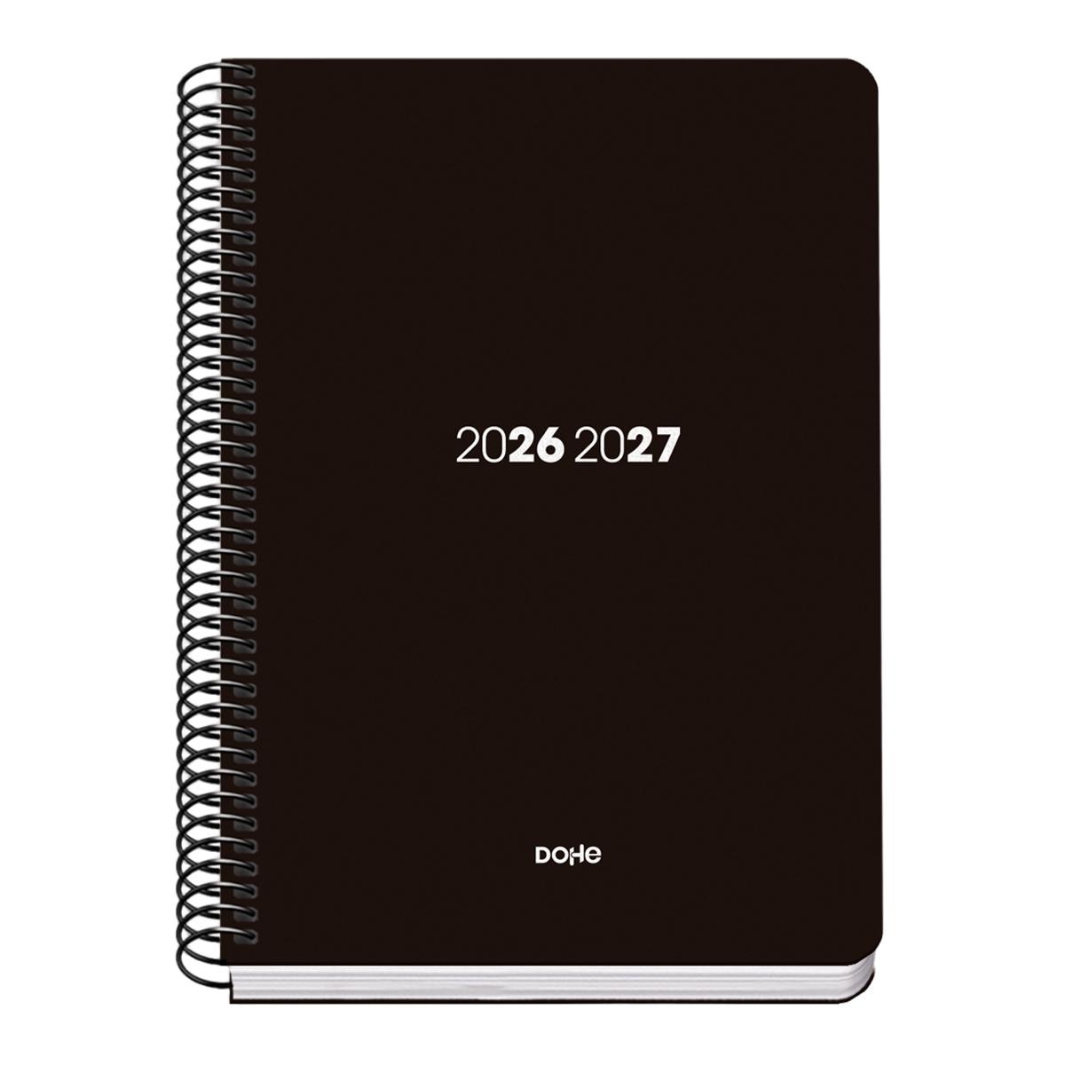 Imagem 0 de Agenda Académica BASIC PP A5 Dia por Página ELEMENT - Preto
