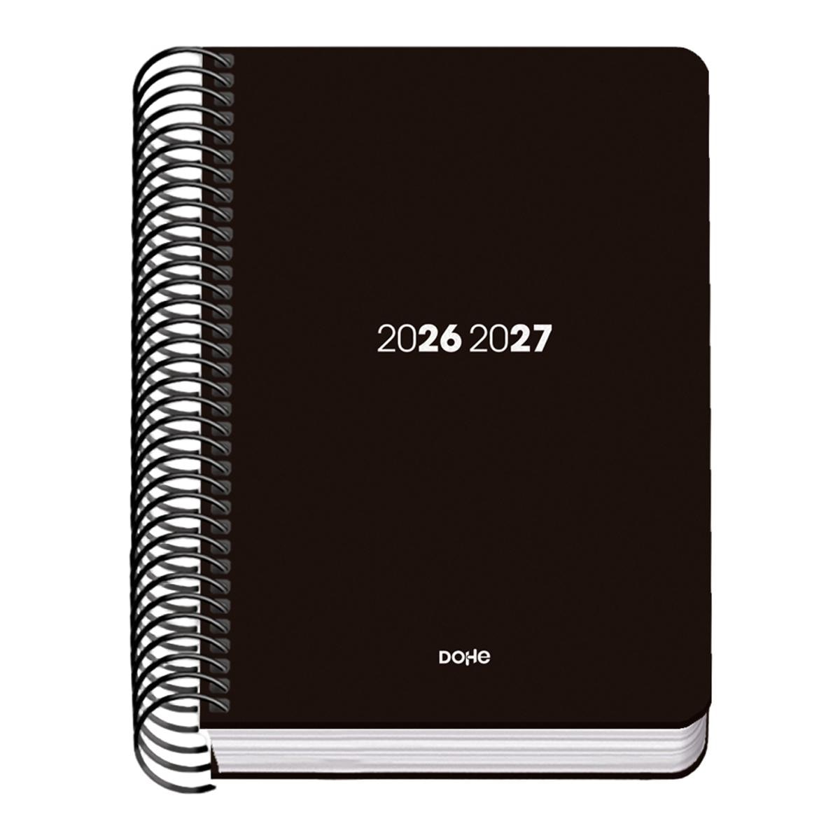 Imagem 0 de Agenda Académica BASIC PP A6 Día por Página ELEMENT - Preto